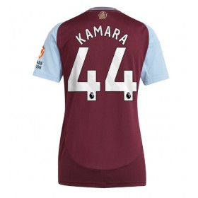 Aston Villa Boubacar Kamara #44 Hemmakläder Dam 2024-25 Kortärmad